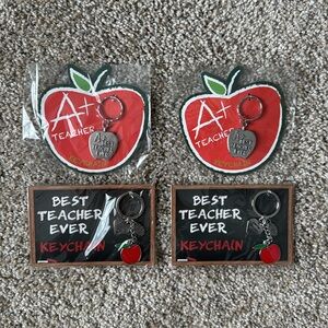 Best Teacher Ever Keychains (4)